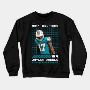 JAYLEN WADDLE - WR - MIAMI DOLPHINS Crewneck Sweatshirt